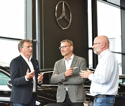 Autohaus Kunde vom Allwin Vergütungssytem